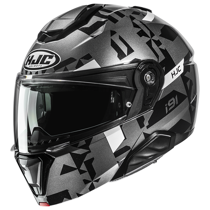 HJC i91 Enzi MC5 Black FREE UK Delivery, FREE 365 Day Returns | Moto Central