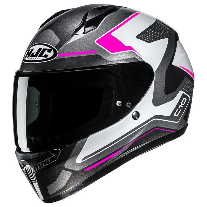 HJC C10 Cric MC8 Pink FREE UK Delivery, FREE 365 Day Returns | Moto Central