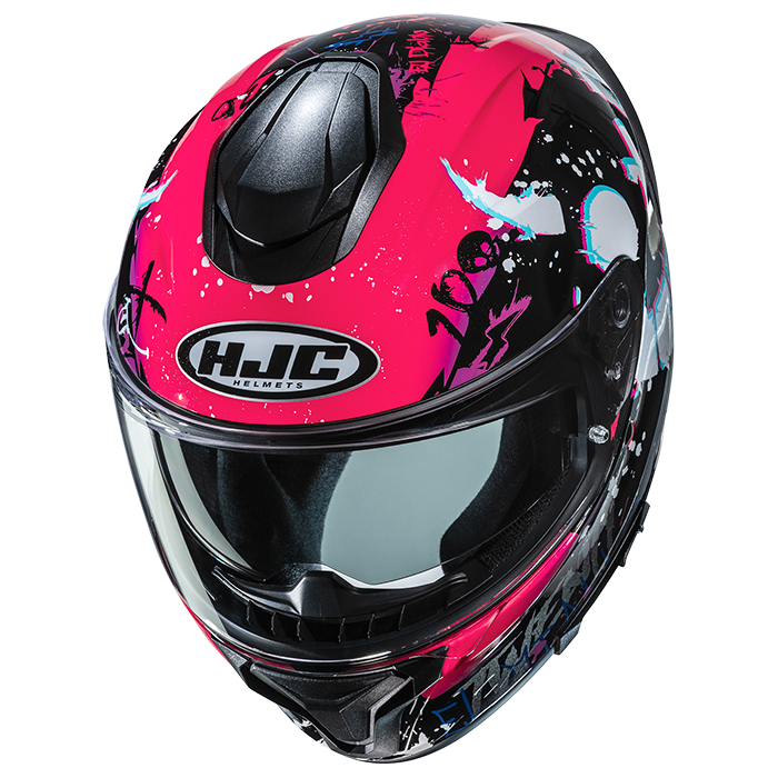 HJC C71 FQ20 MC8 Pink FREE UK Delivery, FREE 365 Day Returns | Moto Central