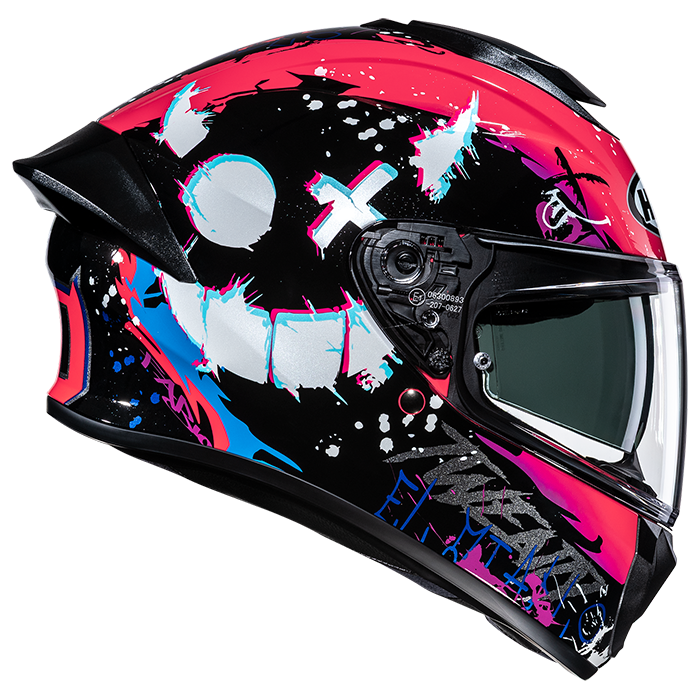 HJC C71 FQ20 MC8 Pink FREE UK Delivery, FREE 365 Day Returns | Moto Central