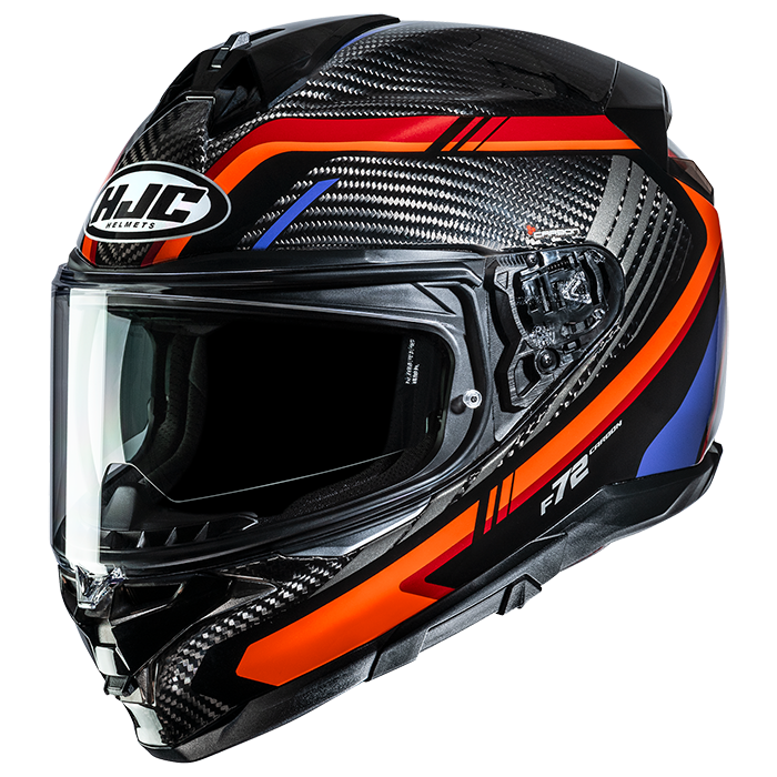 HJC F72 Carbon Kairo MC8 Purple FREE UK Delivery, FREE 365 Day Returns | Moto Central