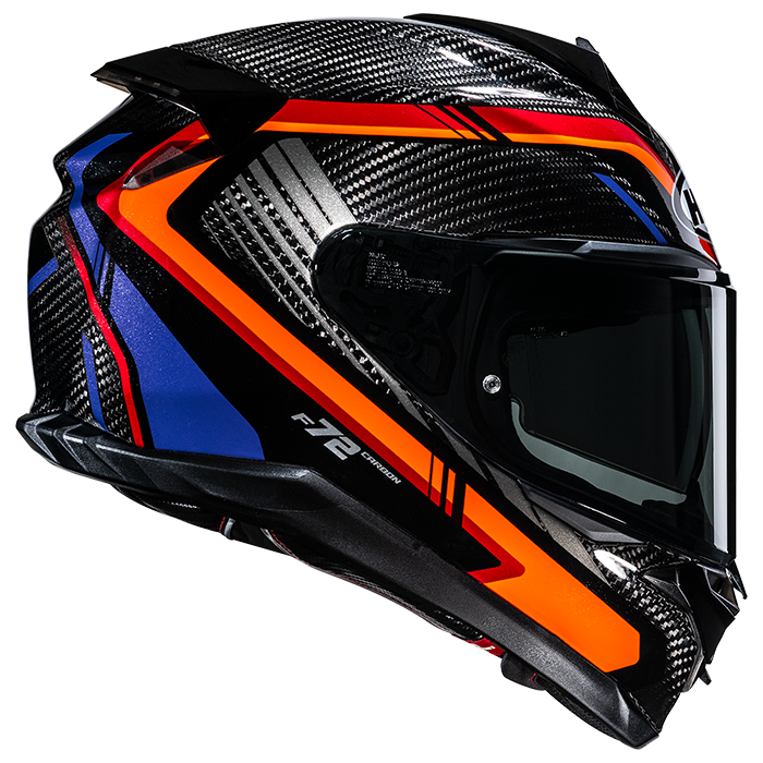 HJC F72 Carbon Kairo MC8 Purple FREE UK Delivery, FREE 365 Day Returns | Moto Central
