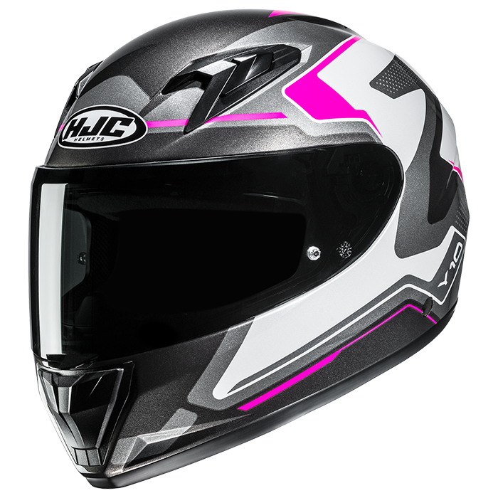 HJC Y10 Kids Cric MC8 Pink FREE UK Delivery, FREE 365 Day Returns | Moto Central