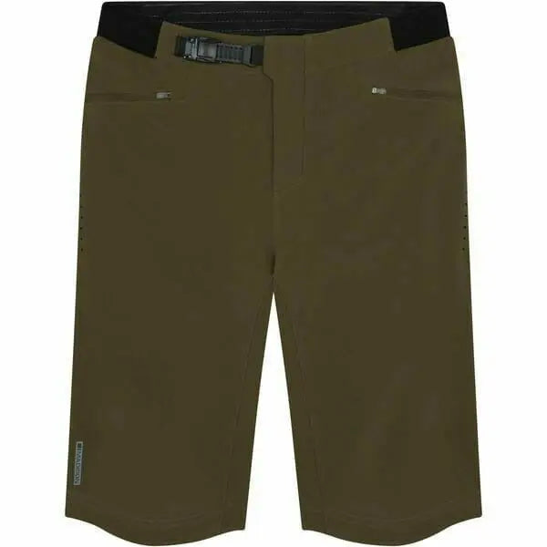 Madison Flux Shorts Dark Olive - FREE UK Shipping, FREE 365 Day Returns | Moto Central