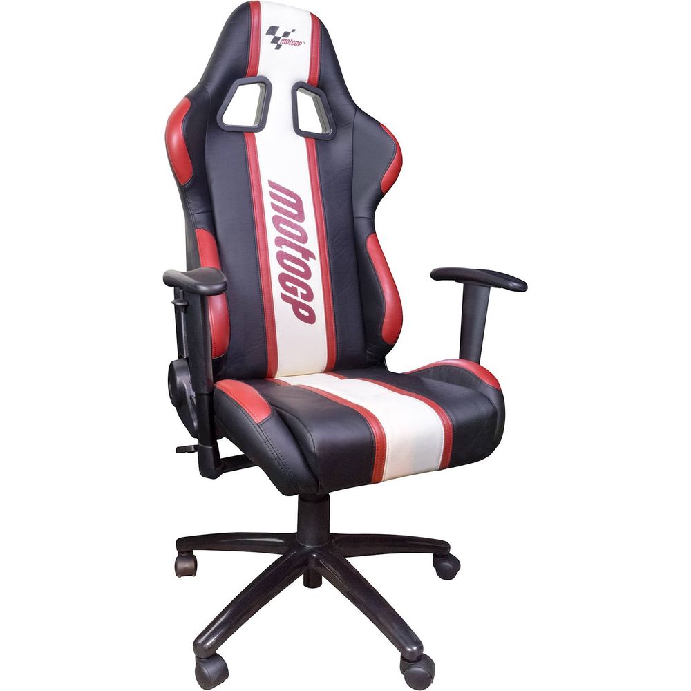 MotoGP Team Chair With Armrests Red / White / Black