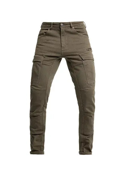 John Doe Defender Mono Protective Cargo Trousers With XTM Fiber Olive  - FREE UK Shipping, FREE 365 Day Returns | Moto Central