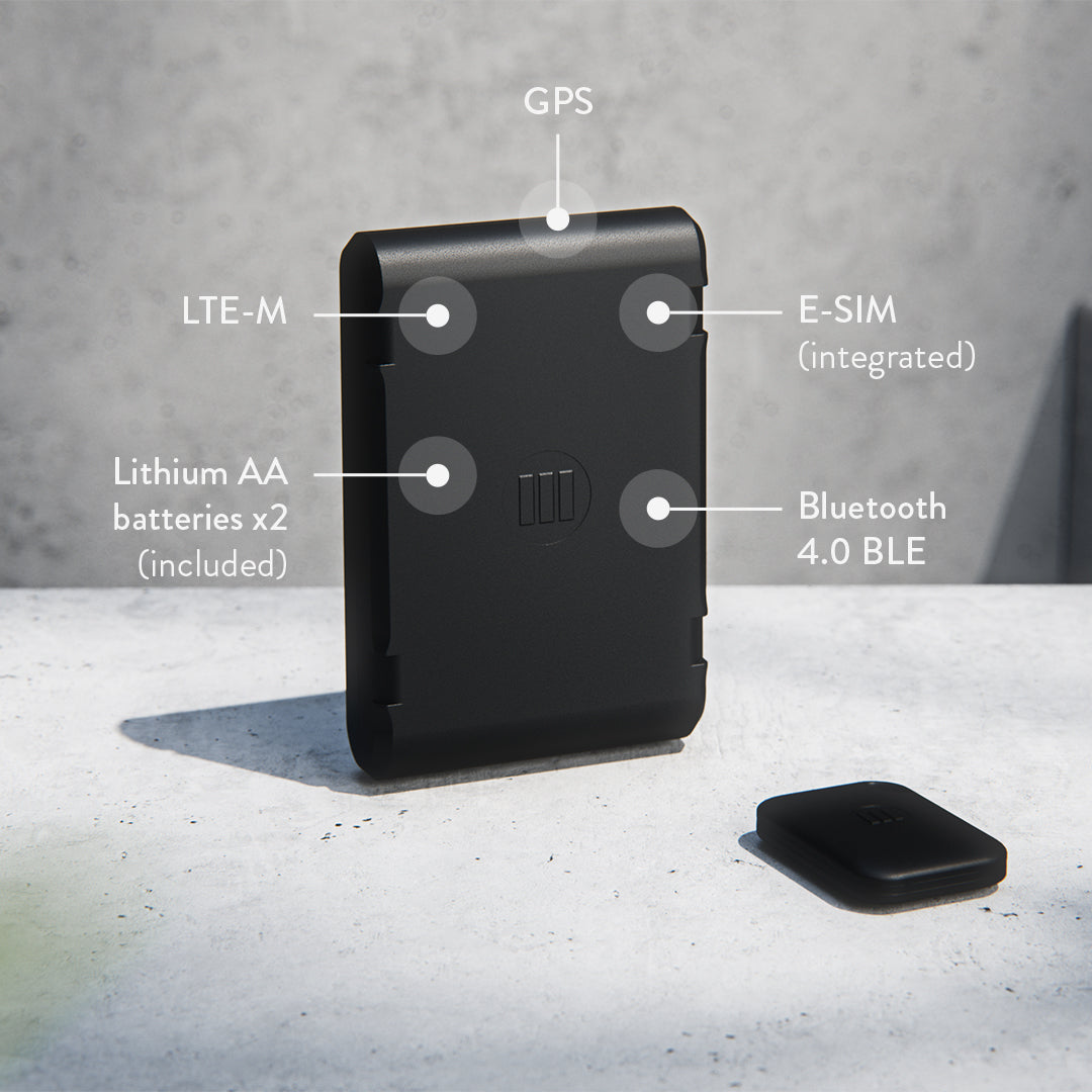 Monimoto 7 GPS Tracker Black FREE UK Delivery, FREE 365 Day Returns | Moto Central