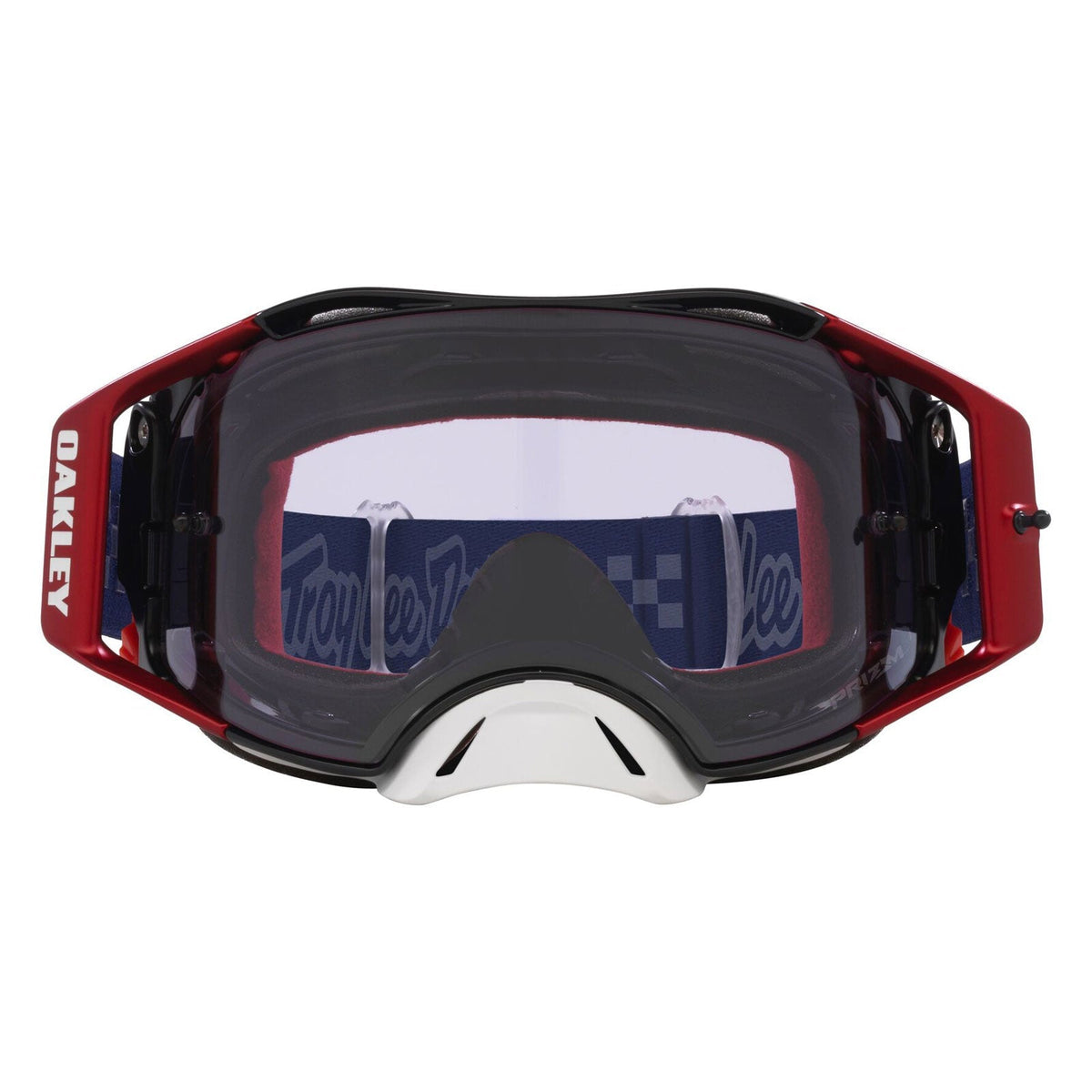 Oakley Airbrake TLD RWB Stars MX Goggles Low Light Prizm front view