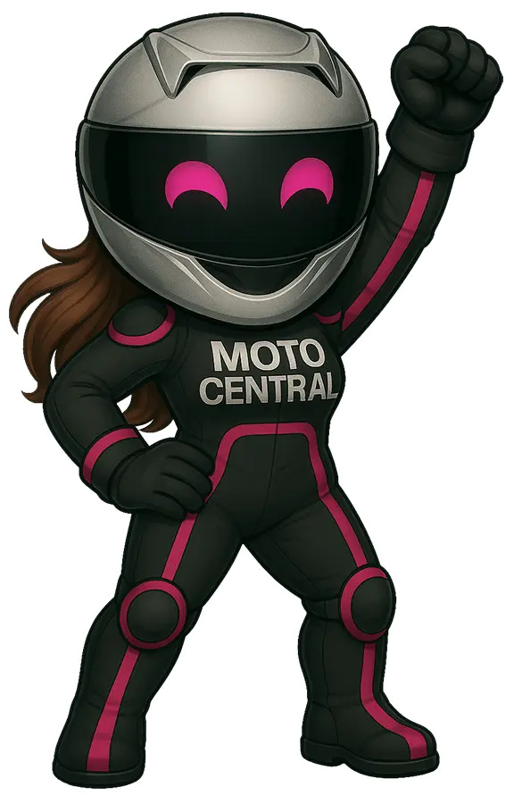 Moto Central Female Mascot V2 Sticker FREE UK Delivery, FREE 365 Day Returns | Moto Central