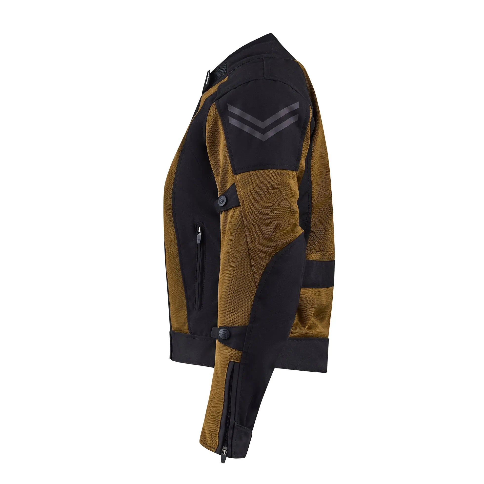 MotoGirl Bonnie Ladies Summer Mesh Jacket Black / Gold FREE UK Delivery, FREE 365 Day Returns | Moto Central