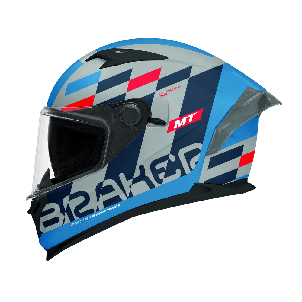 MT Helmets Braker SV Foster C7 Matt Blue