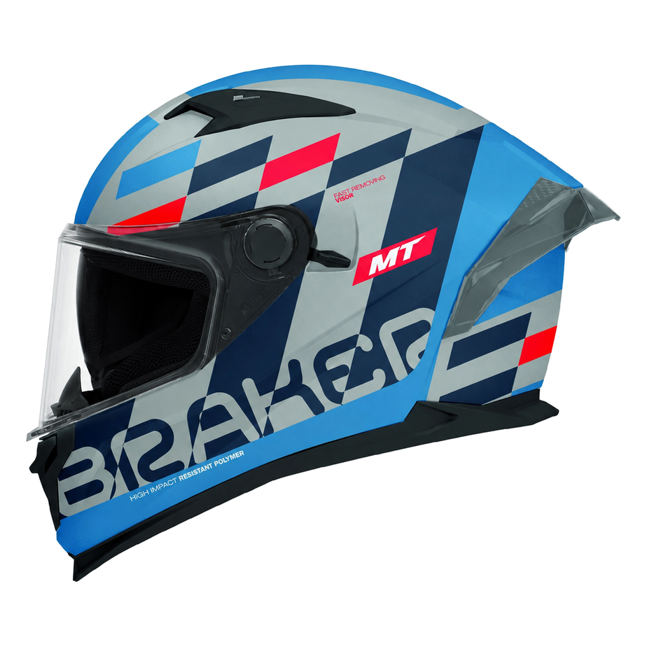 MT Helmets Braker SV Foster C7 Matt Blue
