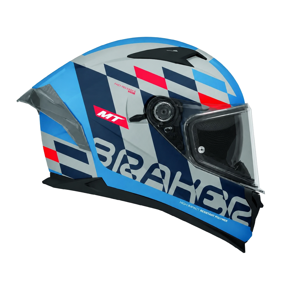 MT Helmets Braker SV Foster C7 Matt Blue