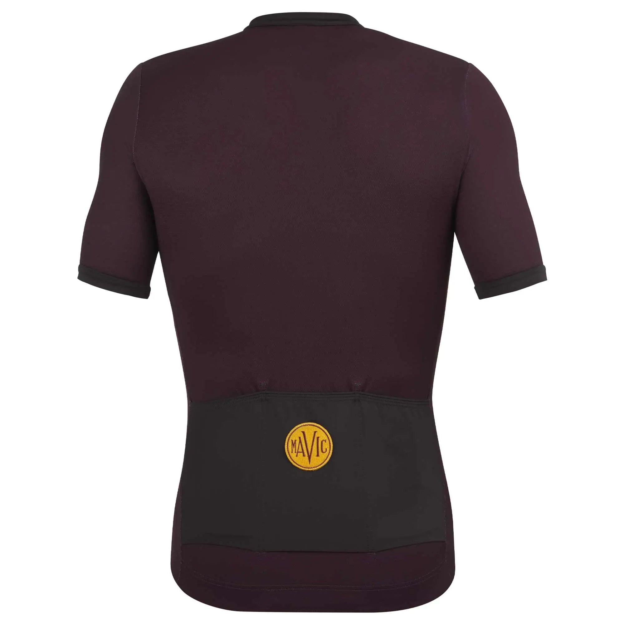 Mavic Heritage Short Sleeves Jersey Aubergine - FREE UK Shipping, FREE 365 Day Returns | Moto Central