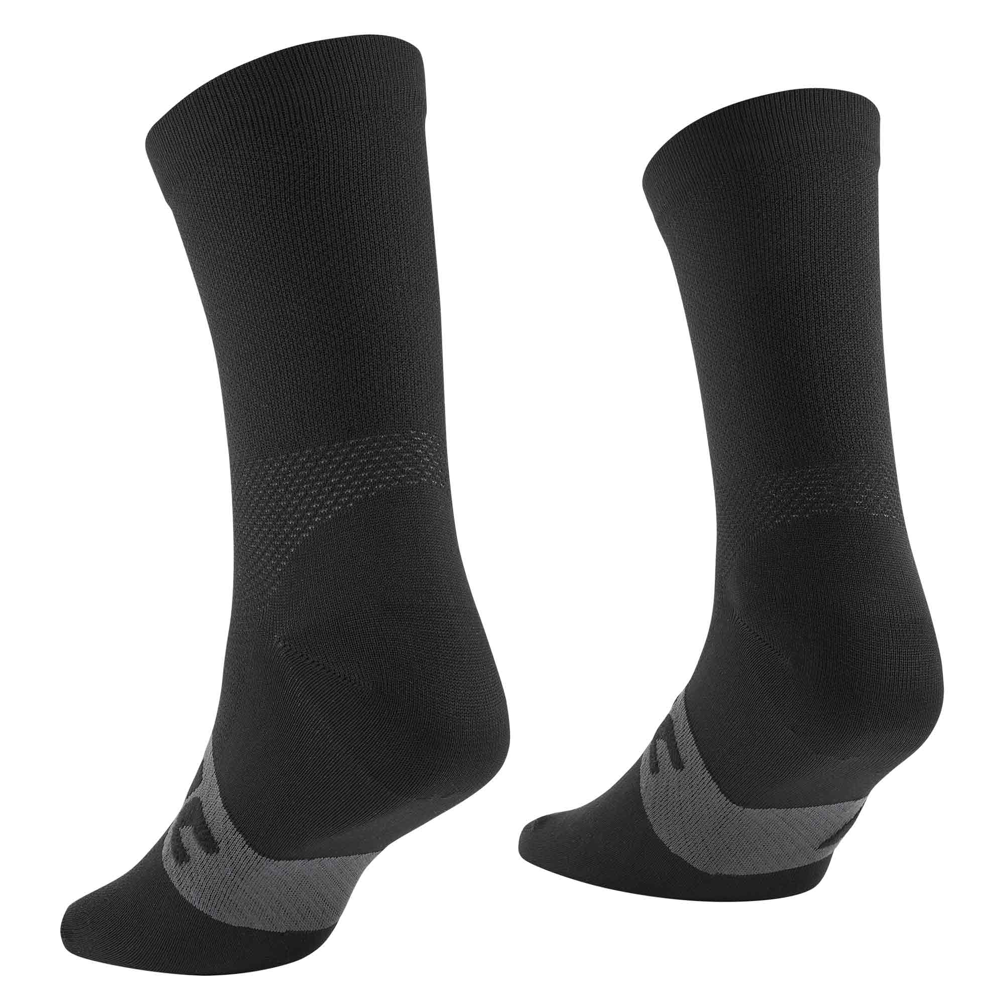 Mavic Aksium Graphic High Socks Black / White - FREE UK Shipping, FREE 365 Day Returns | Moto Central