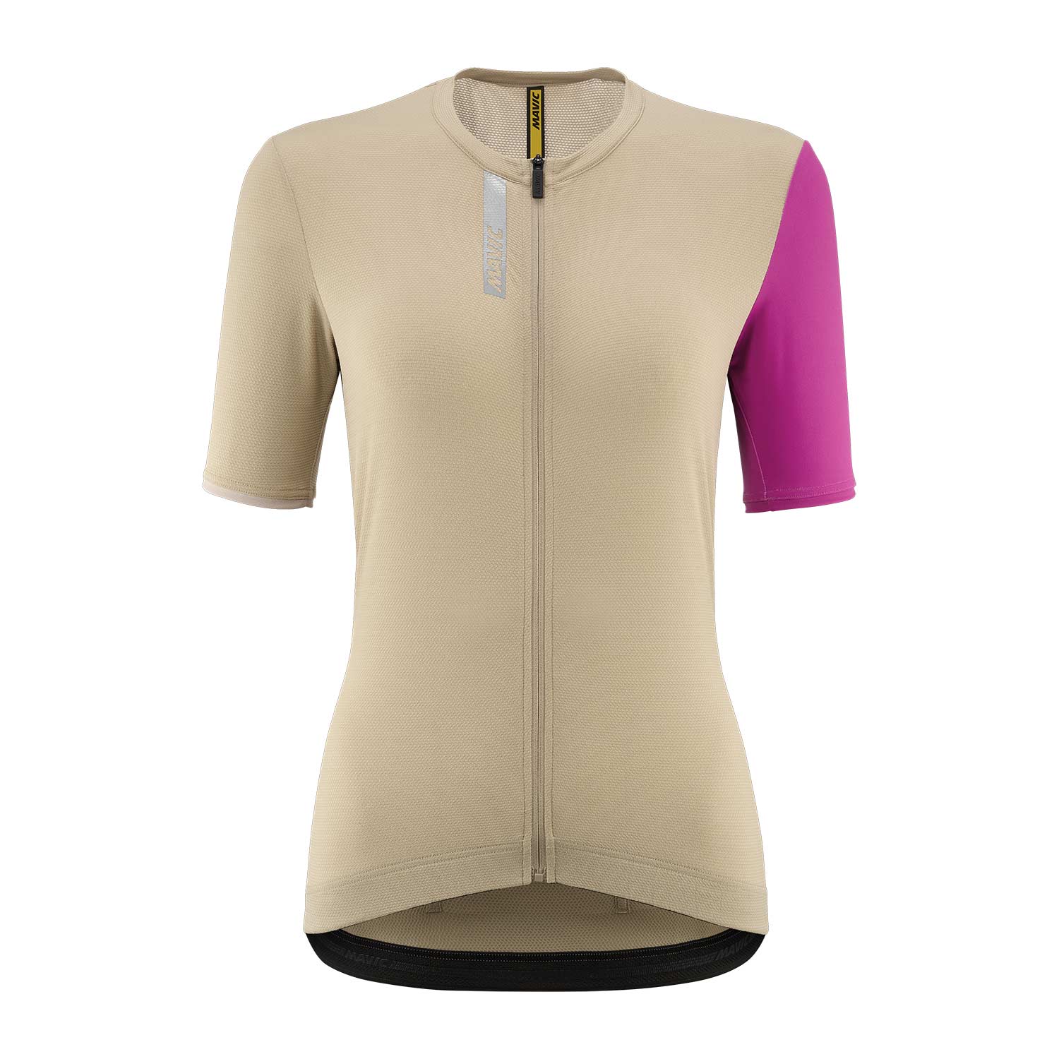 Mavic Essential Short Sleeves Ladies Jersey Sand - FREE UK Shipping, FREE 365 Day Returns | Moto Central