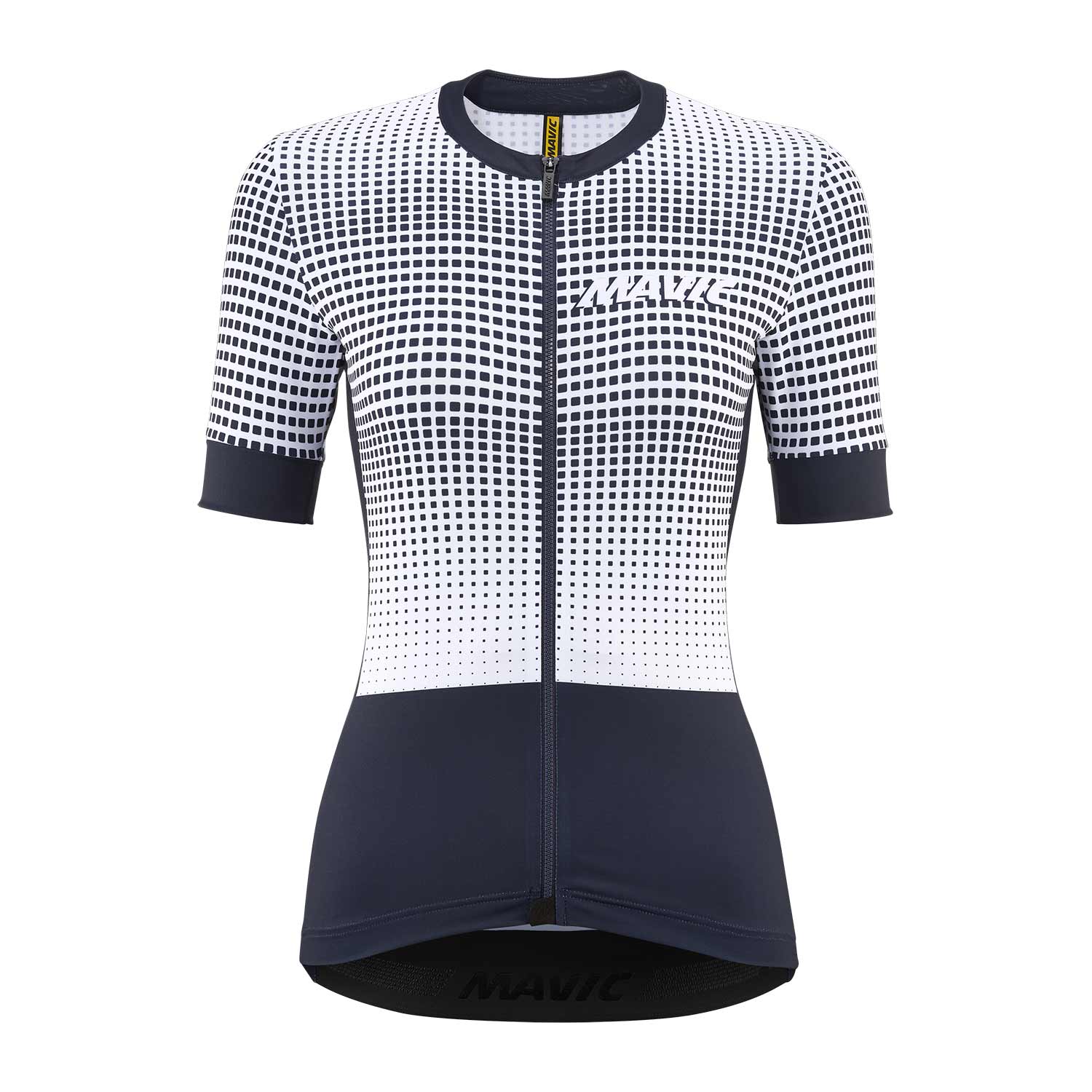 Mavic Aksium Short Sleeves Graphic Ladies Jersey Navy - FREE UK Shipping, FREE 365 Day Returns | Moto Central