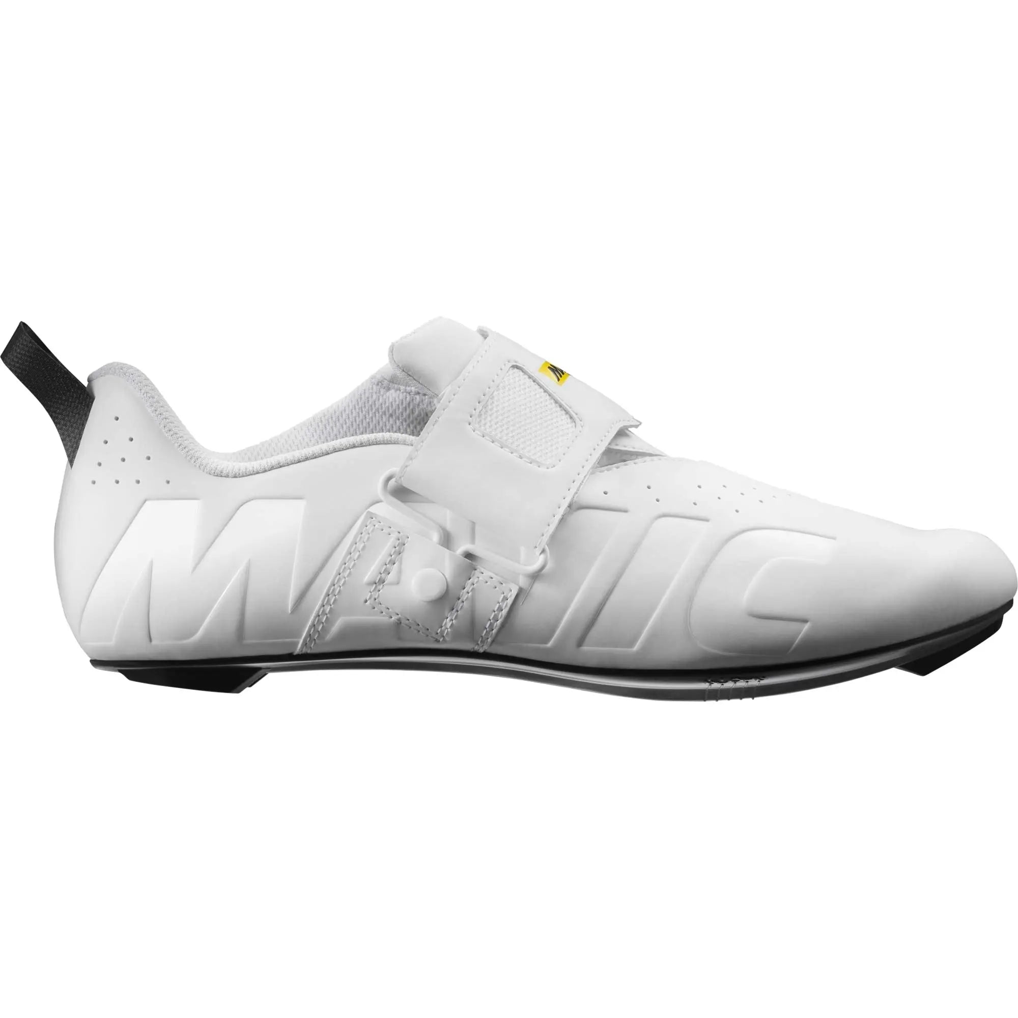 Mavic Cosmic Elite Tri Shoes White / White - FREE UK Shipping, FREE 365 Day Returns | Moto Central