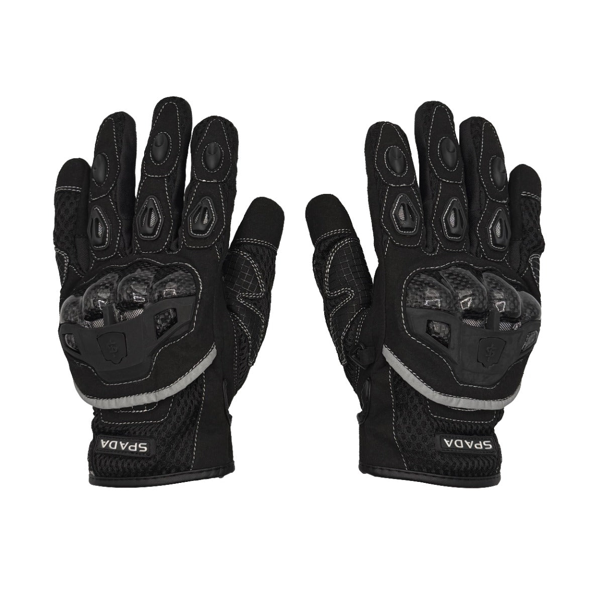 Spada MX-Air REV.2 CE Textile Gloves Black FREE UK Delivery, FREE 365 Day Returns | Moto Central