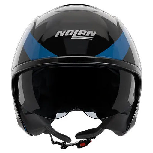 Nolan N20-2 Policromo Multi Colour open-face motorcycle helmet, front view