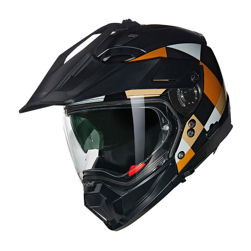 Nolan N70-2 X 06 Ruvido Adventure Orange / Black / Grey