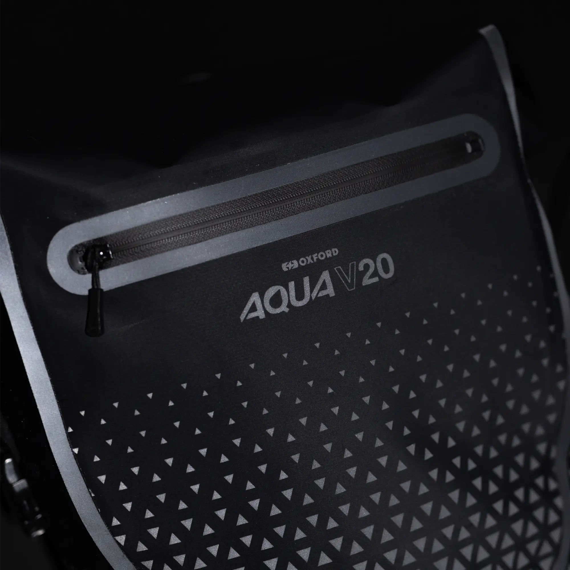 Oxford Aqua V 20 Extreme Visibility Single QR Pannier Bag Black FREE UK Delivery, FREE 365 Day Returns | Moto Central