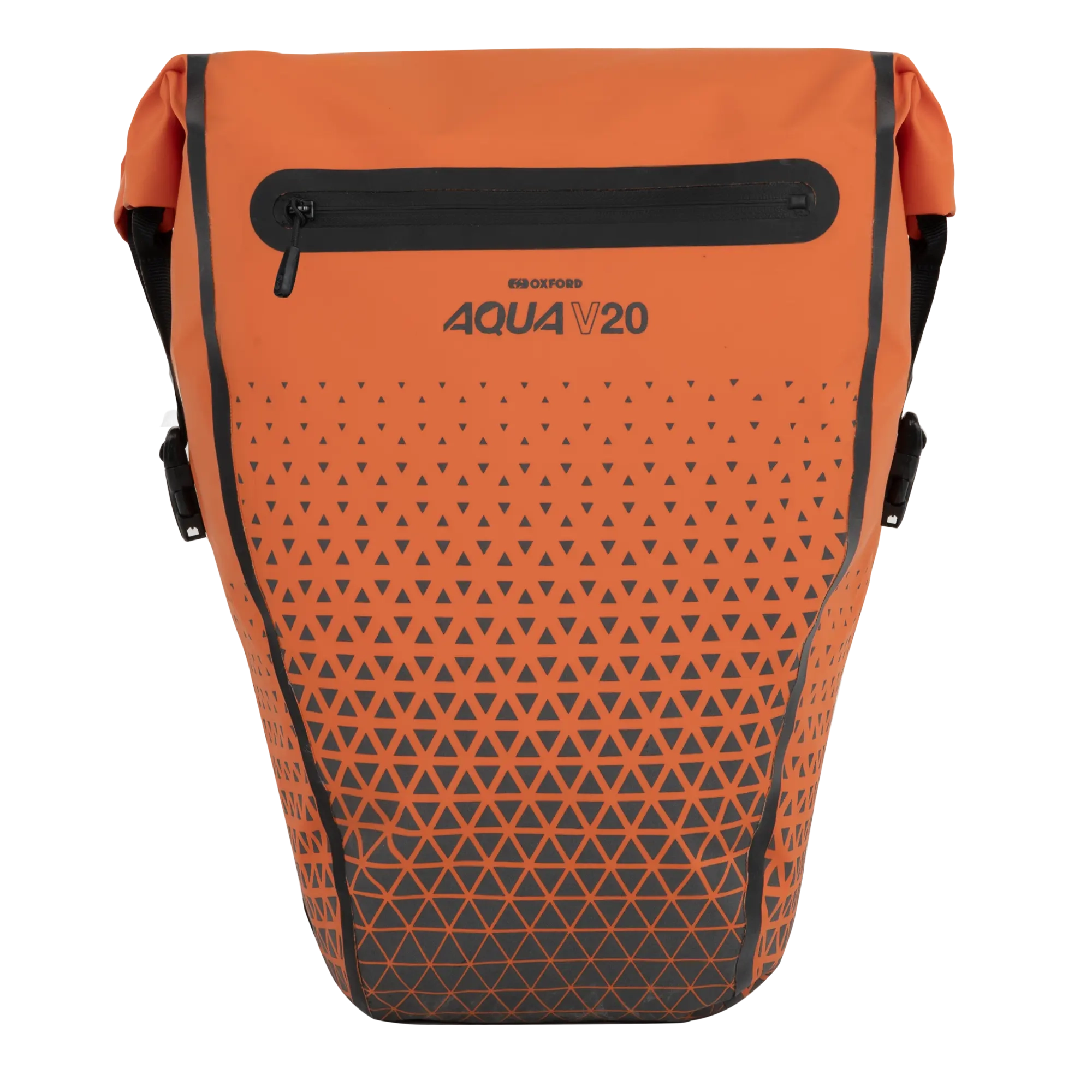Oxford Aqua V 20 Extreme Visibility Single QR Pannier Bag Orange FREE UK Delivery, FREE 365 Day Returns | Moto Central