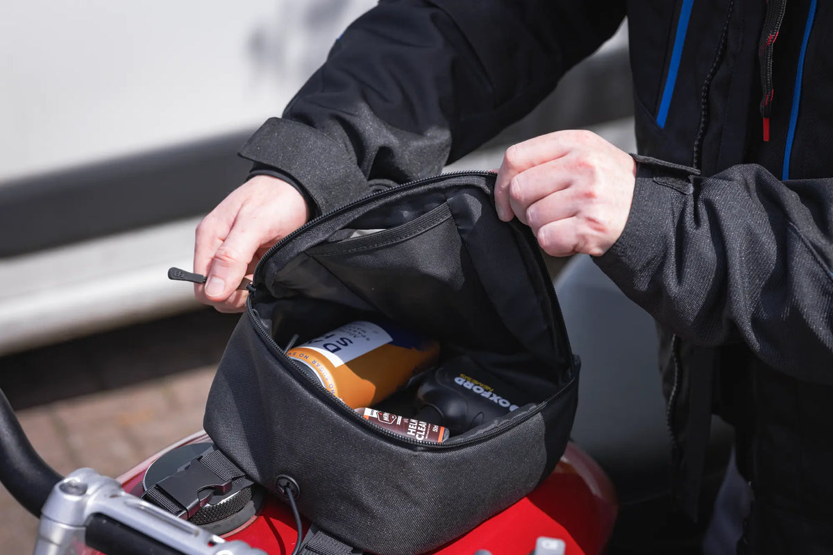 Oxford Nomad M3 Tank Bag Black FREE UK Delivery, FREE 365 Day Returns | Moto Central