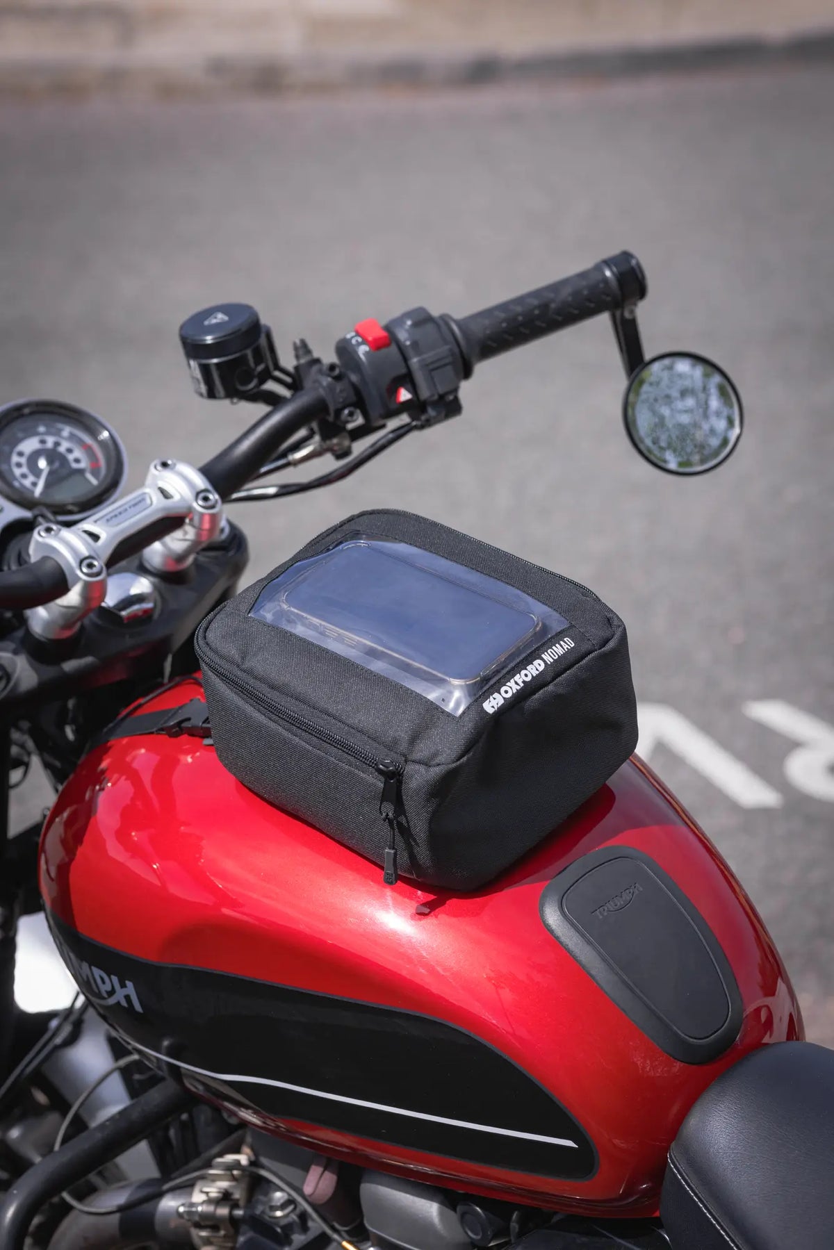 Oxford Nomad M3 Tank Bag Black FREE UK Delivery, FREE 365 Day Returns | Moto Central