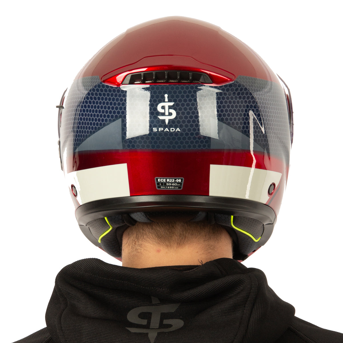 Spada Orion 2 Allure Red / Blue FREE UK Delivery, FREE 365 Day Returns | Moto Central