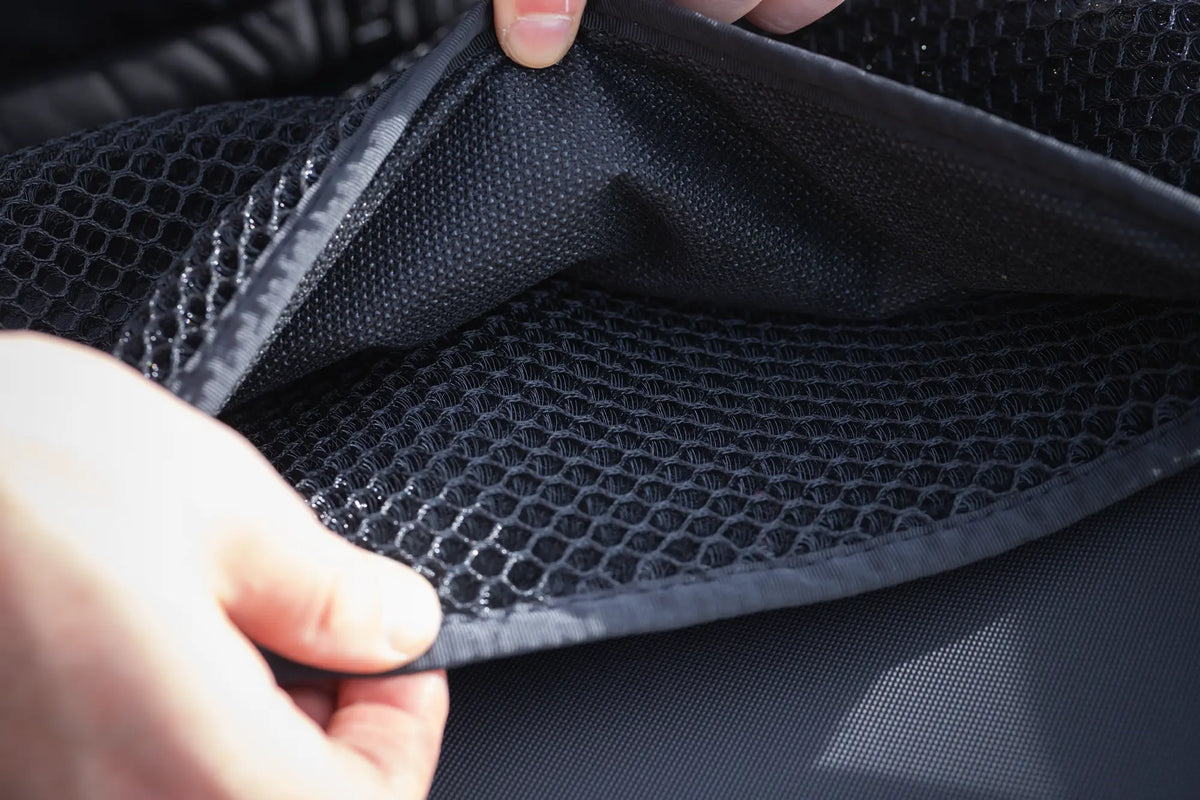 Oxford Cool Seat 2.0 Adventure & Touring Black FREE UK Delivery, FREE 365 Day Returns | Moto Central