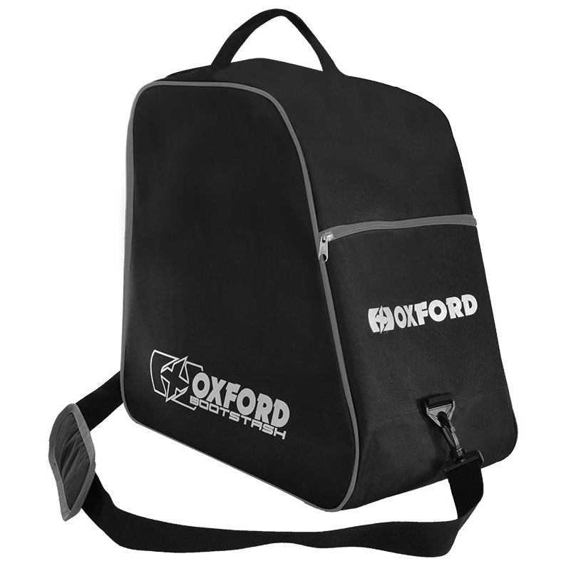 Oxford Bootstash Deluxe Padded Boots Bag Black, closed boots bag product view