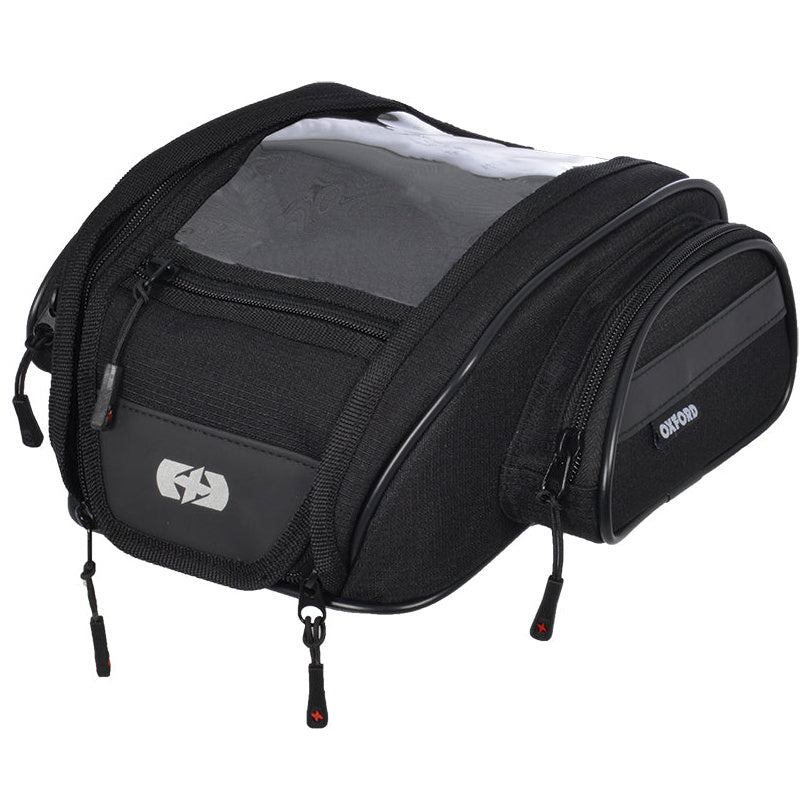 Oxford F1 Magnetic Mini Tank Bag Black - 7 Litres - magnetic tank bag product view