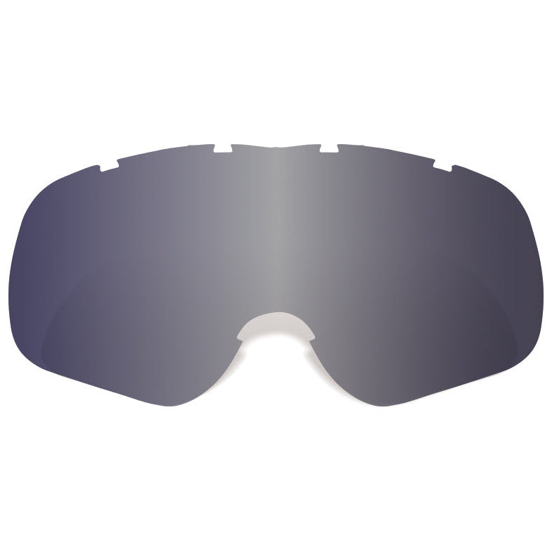 Oxford Fury Junior Lens Blue Tint - blue tint junior replacement lens front view