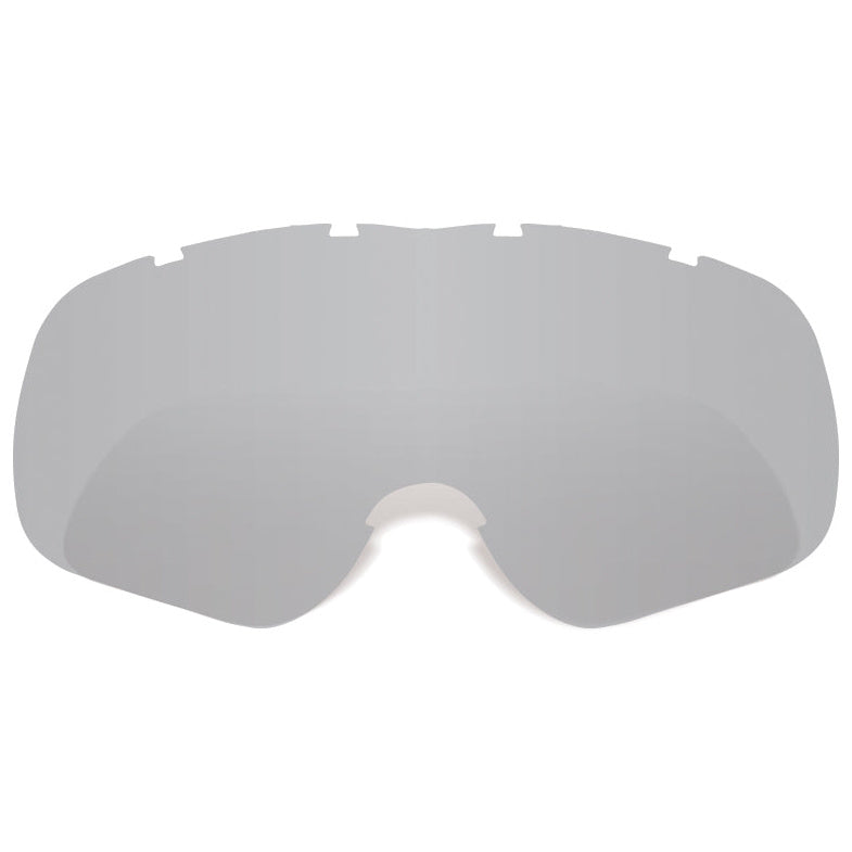 Oxford Fury Junior Lens Silver Tint - silver tint junior replacement lens front view