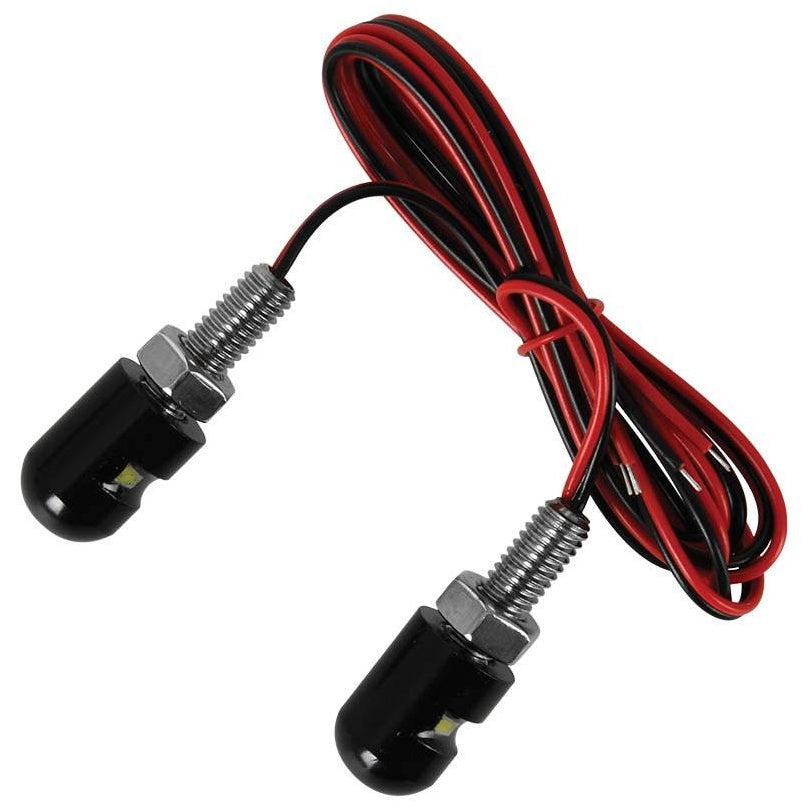 Oxford Halo Bolts Number Plate LED Lights - number plate LED bolt light pair