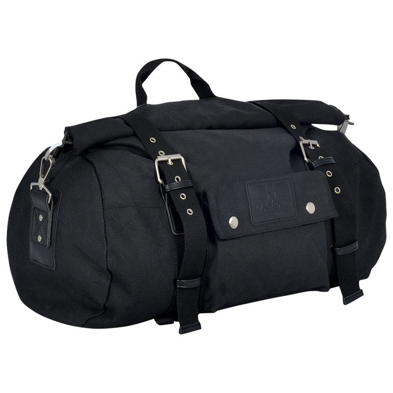 Oxford Heritage Roll Bag Black - 20 Litres - front three-quarter view