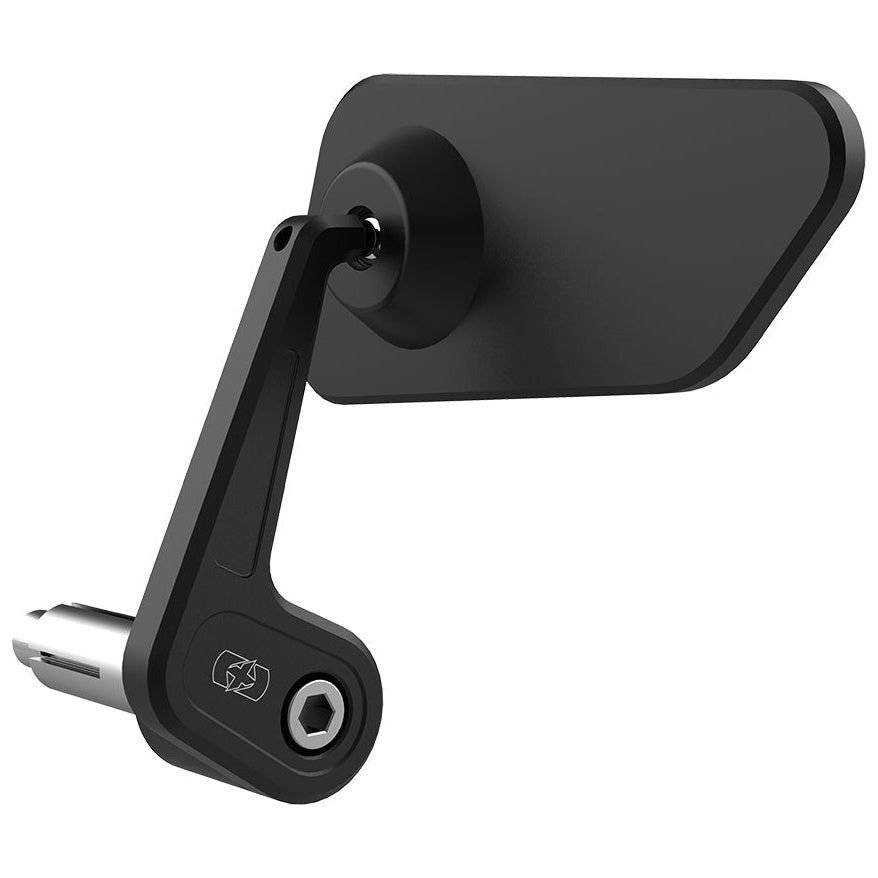 Oxford Horizon Bar End Left Mirror Black - left mirror product view