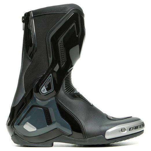 Dainese Torque 3 Out Boots Black / Anthracite, single boot three-quarter view