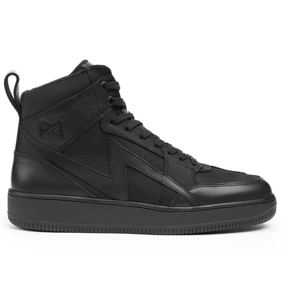 Pando Moto Apex Sneakers Black motorcycle sneakers, outer side view