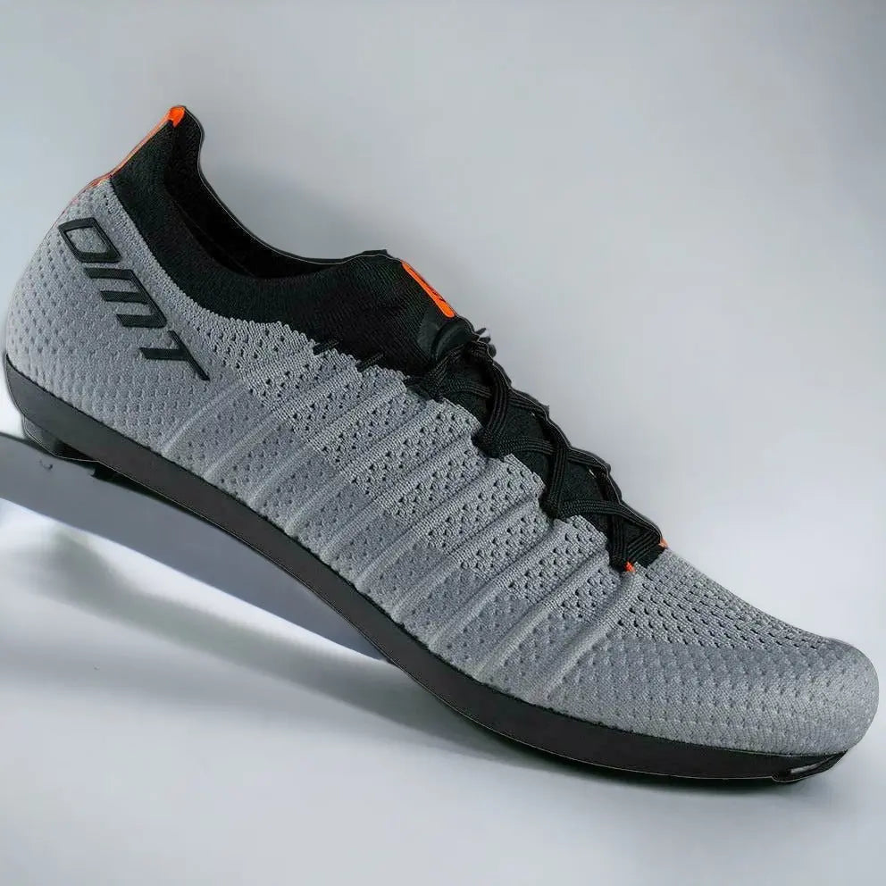 DMT KR SL Road Shoes Grey / Black - FREE UK Shipping, FREE 365 Day Returns | Moto Central