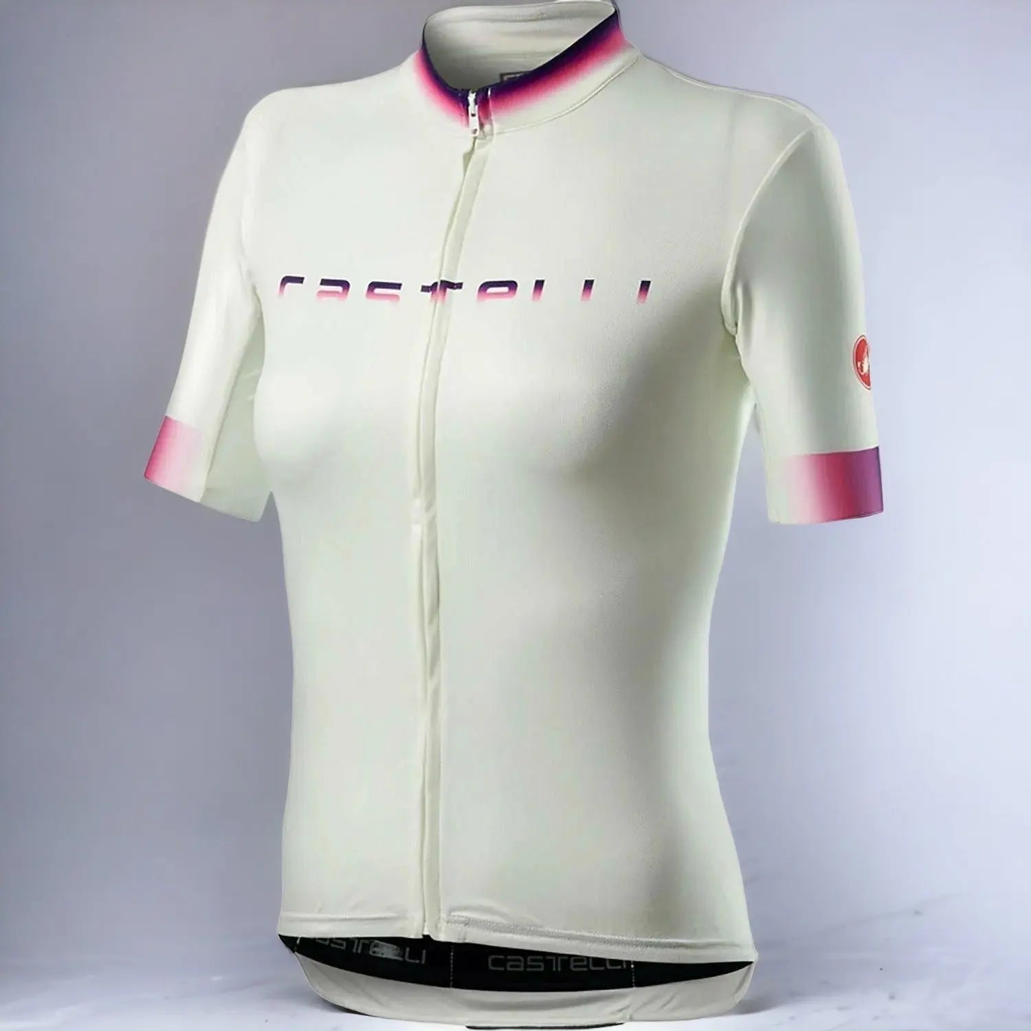Castelli Gradient  Ladies  Jersey Ivory - FREE UK Shipping, FREE 365 Day Returns | Moto Central