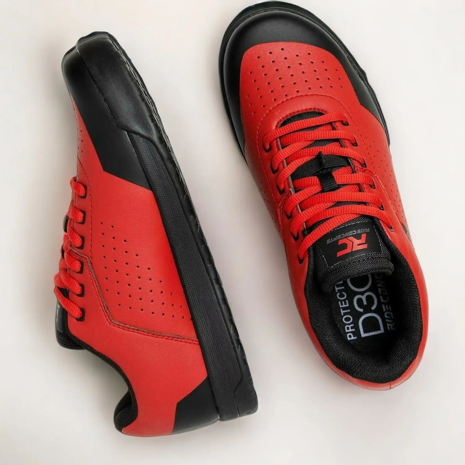 Ride Concepts Hellion Elite Mens Flat Shoes Oxblood - FREE UK Shipping, FREE 365 Day Returns | Moto Central
