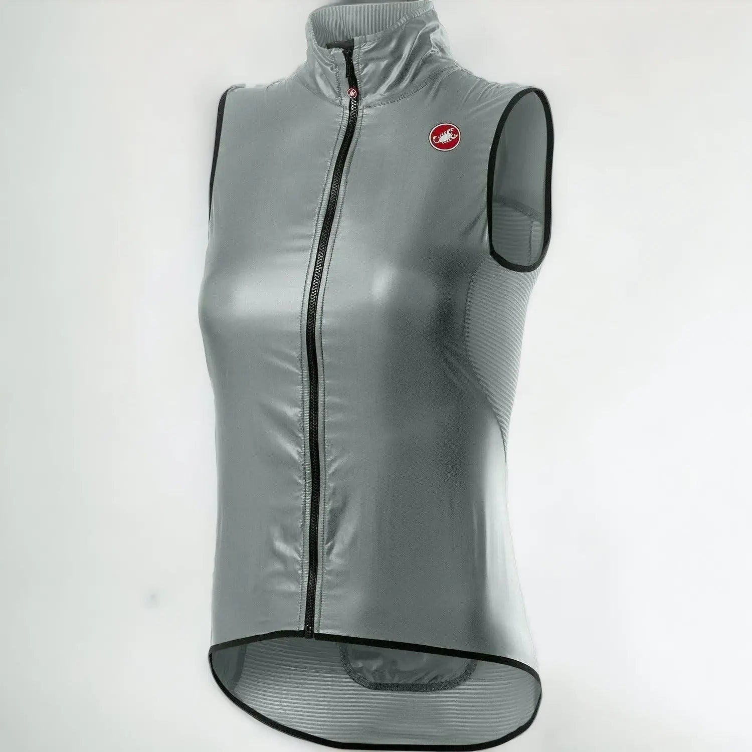 Castelli Aria Ladies Vest Silver / Grey - FREE UK Shipping, FREE 365 Day Returns | Moto Central