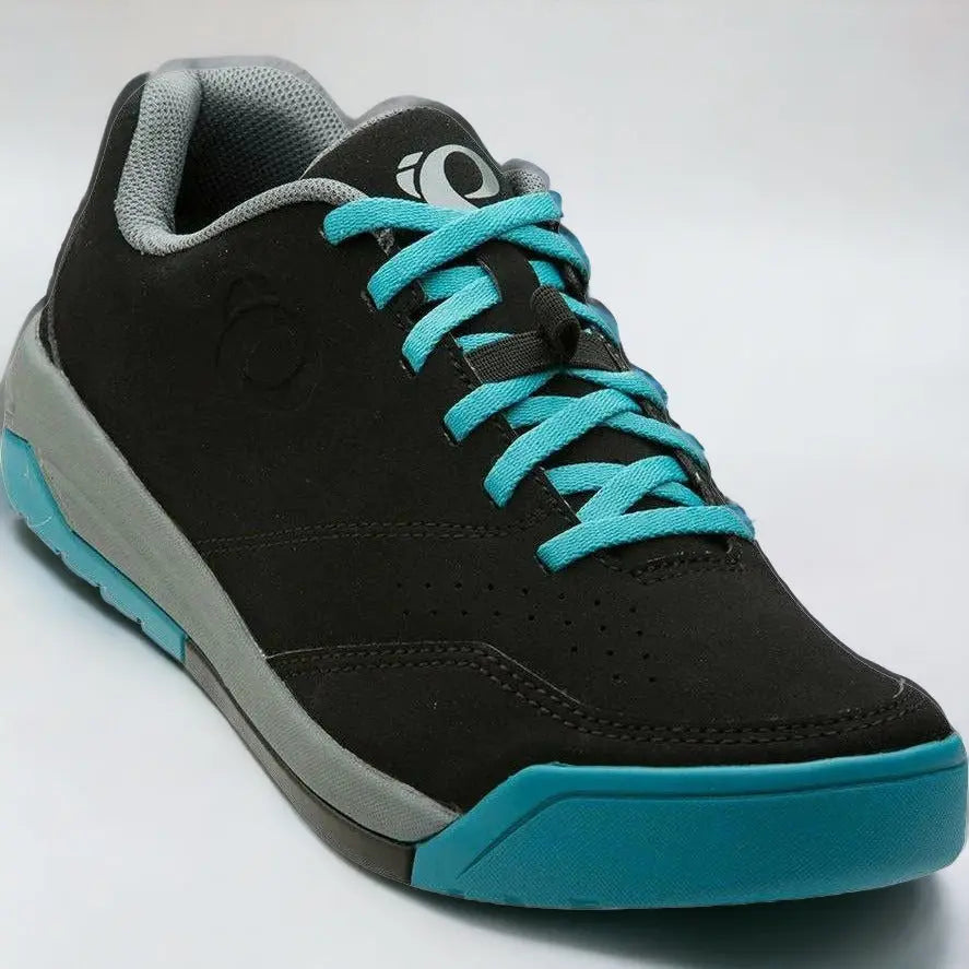 Pearl Izumi Ladies X-ALP Flow Shoes Black / Teal - FREE UK Shipping, FREE 365 Day Returns | Moto Central