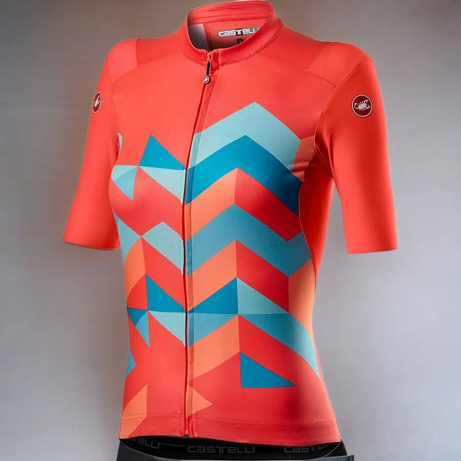 Castelli Unlimited Ladies Jersey Brilliant Pink - FREE UK Shipping, FREE 365 Day Returns | Moto Central