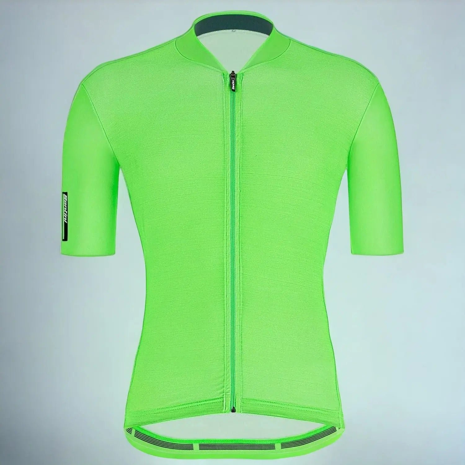 Santini SS21 Color Short Sleeve Jersey Flashy Green - FREE UK Shipping, FREE 365 Day Returns | Moto Central