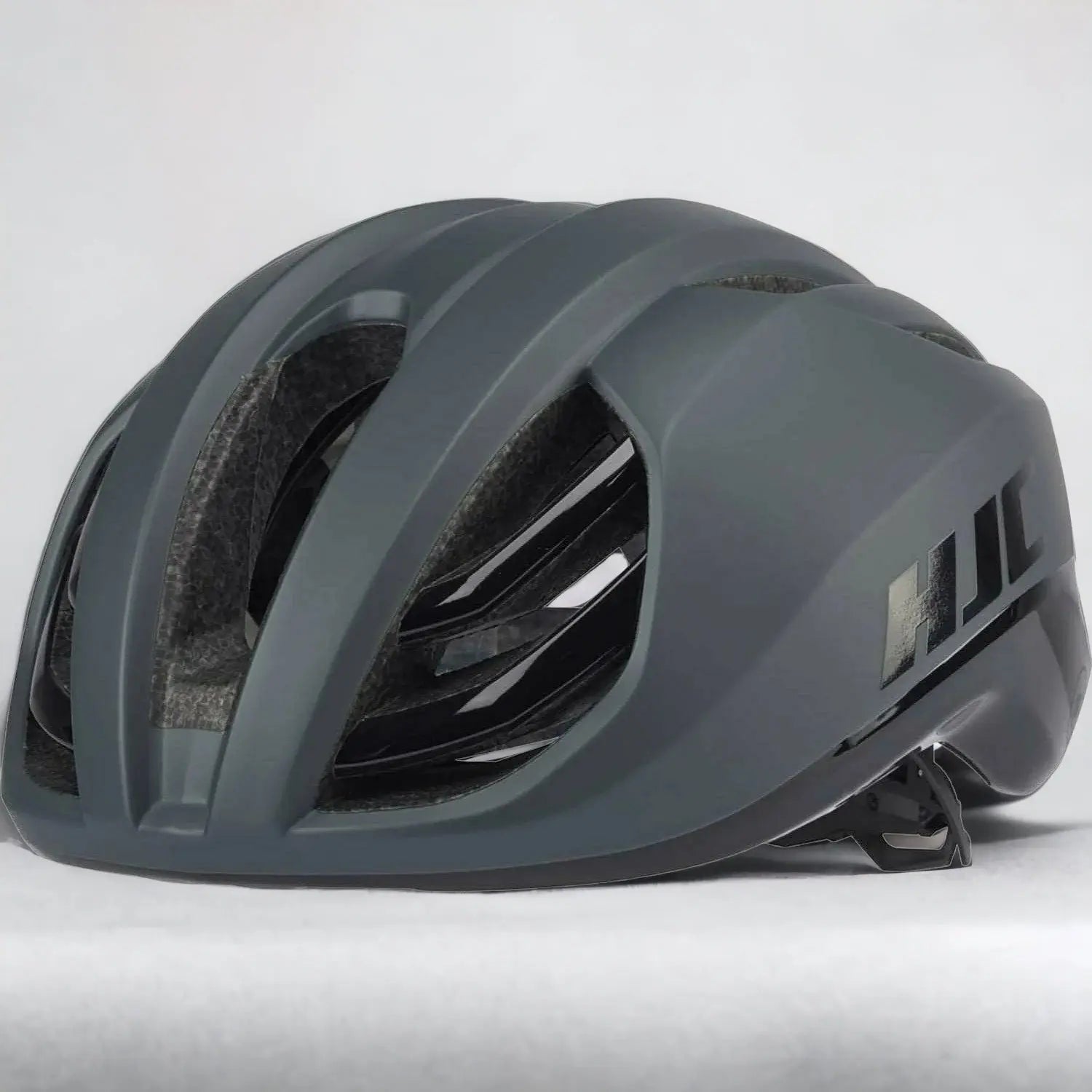 HJC Atara Road Cycling Helmet Matt / Gloss Grey - FREE UK Shipping, FREE 365 Day Returns | Moto Central