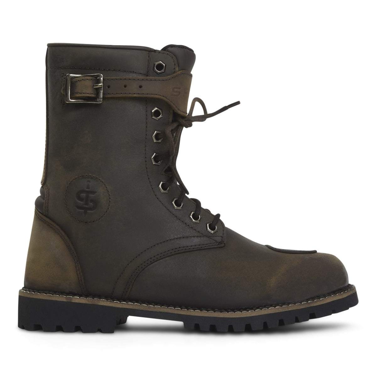 Spada Pilgrim Grande Rev.2 CE Waterproof Boots Brown FREE UK Delivery, FREE 365 Day Returns | Moto Central