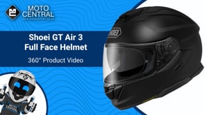 Shoei GT Air 3 Plain Full Face Helmet Matt Black - FREE UK Shipping, FREE 365 Day Returns | Moto Central